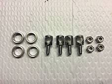 Harley Indian Bumper &Trim Rail Chrome Eye Bolts Knucklehead Panhead 91083-49