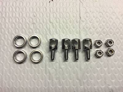 Harley Indian Bumper &Trim Rail Chrome Eye Bolts Knucklehead Panhead 9108349