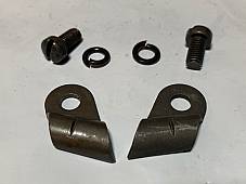 Harley Single DL RL WL 1926-39 Throttle & Spark Coil Clips 3344-26 3345-26 USA