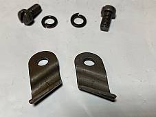 Harley Single DL RL WL 1926-39 Throttle & Spark Coil Clips 3344-26 3345-26 USA