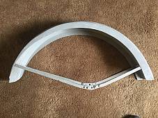 Harley B Single Pea Shooter Front Fender 1926-1934 Replaces OEM 3702-26 European