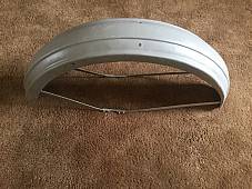 Harley B Single Pea Shooter Front Fender 1926-1934 Replaces OEM 3702-26 European