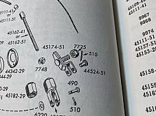 Harley 44524-51 K-Model Sportster Servicar Front Brake Clevis Pin 52-72 Cad USA