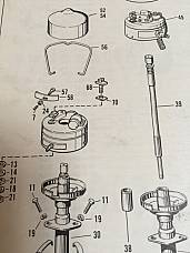 Harley Timer To Coil Wire Kit Panhead WL K XL XLCH Sportster 32689-30 49-64