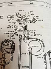 Harley Timer To Coil Wire Kit Panhead WL K XL XLCH Sportster 32689-30 49-64