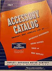 Harley 1947 Accessory Catalogo Reprint Knucklehead UL Servicar WL