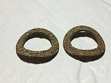 Harley Eaton Gas Cap Cork Gaskets Washers ’36-’47 Knucklehead WLA OEM# 3509-36