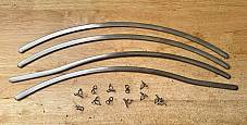 Harley 3716-39 Knucklehead Panhead UL WL Front Fender Trim Kit 1939-48