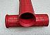 Harley 5620054 Panhead KModel Waffle Grips Open End Red w/ Logo 195461