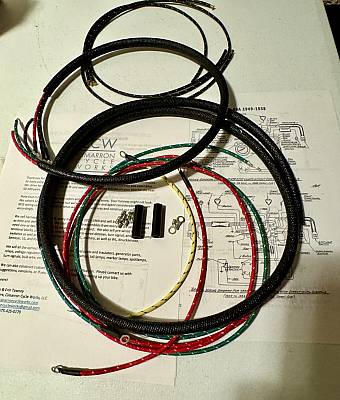 Harley 194962 Complete Panhead Turn Signal Wiring Overhaul Wire Harness Kit USA