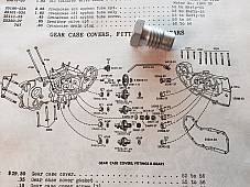 Harley K-Model Sportster Panhead Shovel Breather Line Nut 1952-84 OEM# 24918-52