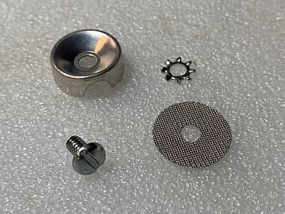 Harley 2963955 Magneto Vent Hole Cover & Screen Morris Hunt Sportster KR 5569