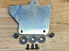 Harley WL WLA WLC WLD Tool Box Mount Plate Bracket Kit 1941-52 3467-41 USA