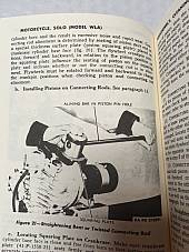 Harley 45” Solo WL WLA Service Engine Overhaul Manual 1929-52