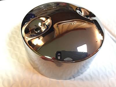 Harley Knucklehead Panhead UL K Model 32E Chrome Generator End Cover 193257