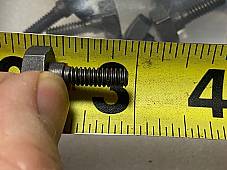 Harley 4856-42 WLA WLC Military Horn Mount Hex Screws 1942-1945 Delco 16 Horn