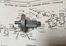 Harley Panhead Oil Pressure Switch 1954-57 Flat Top 26551-39A