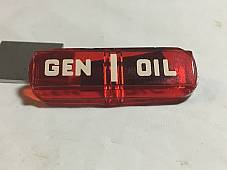 Harley Dash Panel Generator OIl Lens Knucklehead Panhead 1947-61, 71350-47 Glass