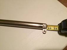 Harley 1925-28 JD & Single Seat Post Pogo Stick Assembly OEM 3115-25 Nickel