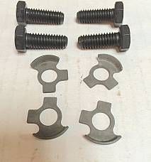 Harley 1951-78 Front Fender Mounting Kit Parkerized FL FLH Panhead Servi Mount