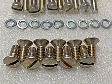 Harley Filister Head Primary Cover Screw Kit 36-49 Knucklehead Panhead U Cad USA