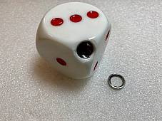 Harley Knucklehead VL Panhead WL UL Dice Shifter Shift Knob 3/8-24 Rat Rod W/R