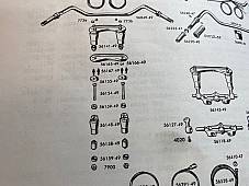 Harley Panhead Shovelhead WL G Handlebar Riser Bushing Kit 1949-72 OEM# 56159-49