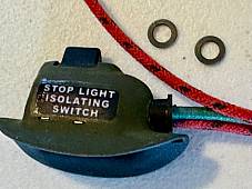 Harley 4760-41 Wired WLC Stop Light Isolation Switch Kit Early Rear Mount
