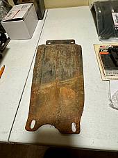 Harley OEM# 404-36 1936-39 Knucklehead UL Narrow Rib Skid Plate Pan Case Guard