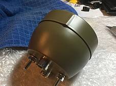 Harley WLA UA ELA ULA XA Guide Left Rear Black Out Red Tail Lamp Light 5052-42M