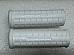 Harley 5620154 Panhead Servicar Waffle Grips Open End White w/ Logo 195461