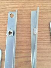 Harley Panhead Shovelhead Windshield Mounting Brackets 1960-84 USA Made Glide