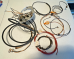 Harley NOS OEM Cat Eye Dash Base & Complete Knucklehead Wiring Harness 193945
