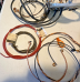 Harley NOS OEM Cat Eye Dash Base & Complete Knucklehead Wiring Harness 193945