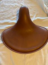 Harley Knucklehead VL Saddle Seat No Hole Pan Parkerized Rivets Patent Detail