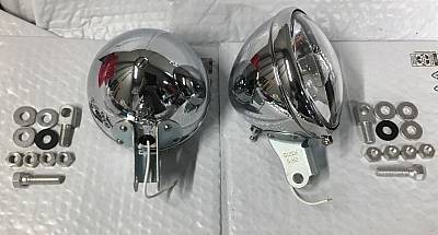 Harley 1136638 Guide SH2 Spot Lamps Knucklehead UL WL 193848 W/ Late Mounts