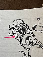 Harley NOS 1429-41M Oil Bath Air Cleaner Oil Cup Cork Gasket WLA WLC Military