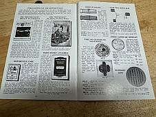 Harley 1934 Accessory Catalog Re-Print VL Knucklehead RL JD Servicar