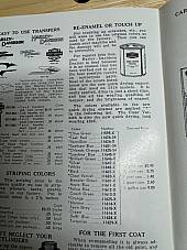 Harley 1934 Accessory Catalog Re-Print VL Knucklehead RL JD Servicar