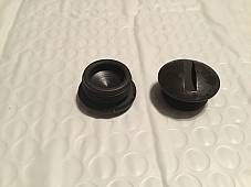 Harley Knucklehead UL WL WLA Handlebar End Nuts Plugs 1936-48 OEM# 3330-36 USA