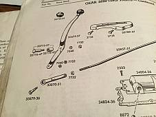 Harley Hand Shift Lever Stud & Bushing 1947-73 Knucklehead Panhead OEM# 33775-37