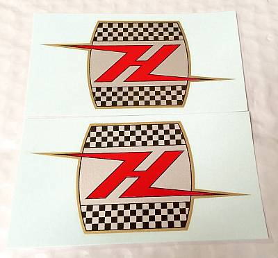 Harley Oil Tank Decal Panhead FL FLH 6164 Sportster 6165 XLH XLCH Water Slide