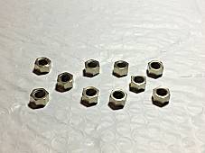 Harley JD VL DL RL 5/16-24 x 7/16 Hex Nut Nickel OEM# 0112 QTY. 10 USA