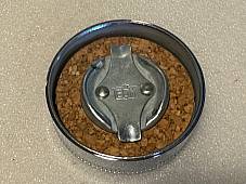 Harley 3507-36 1936-41 Early Knucklehead Chrome EDM Gas Tank Cap Euro D