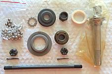 Harley W WL WLA WLD Springer Fork Front Axle Hub Kit  37-52 Sleeve Bearings etc