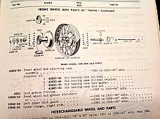 Harley W WL WLA WLD Springer Fork Front Axle Hub Kit  37-52 Sleeve Bearings etc