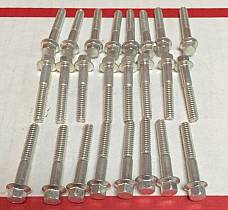 Harley Panhead Valve Cover Screws Kit 1955-1965 FL FLH OEM 3578W “Tall