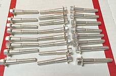 Harley Panhead Valve Cover Screws Kit 1955-1965 FL FLH OEM 3578W “Tall