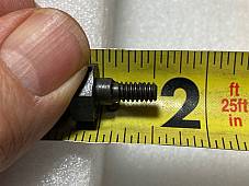 Harley 4856-42 Knucklehead UL WL Horn Mount Hex Screws 1946-1957 Delco 16 Horn