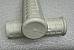 Harley 5621047 Panhead Hummer Waffle Grips Closed End White w/ Logo 194853